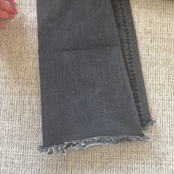 Girls Faded Black Stretch Jeans Size 10 - Picture 5 of 6